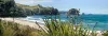 A Limited Edition fine art print of Whiritoa Beach by New Zealand artist Jane Galloway, available at The Little Gallery Whangamata